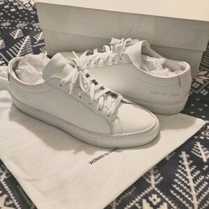 Common Project White Achilles Low Original Sneakers